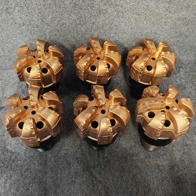 5 7/8 인치와 3 1/5REG 6 블레이드 지질 굴착 철강 몸 PDC 비트