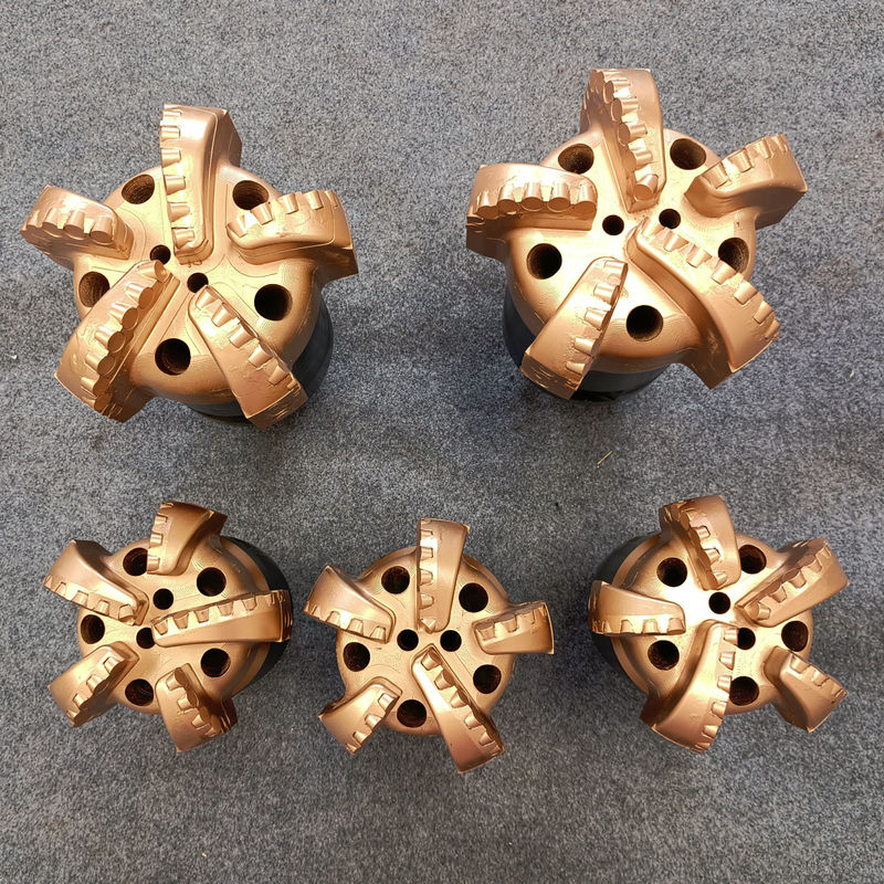 Alloy Steel PDC Drill Bits for Gas and Water Well Drilling with Polymerization Degree Control